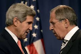 John Kerry et Serguei Lavrov