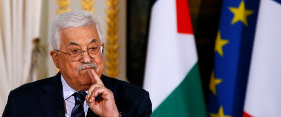 Le président Palestinien, Mahmoud Abbas