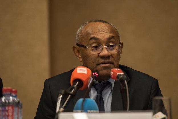 Le président de la CAF, Ahmad Ahmad