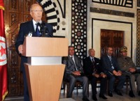 Béji Caïd Essebsi lors de son adresse au peuple. 