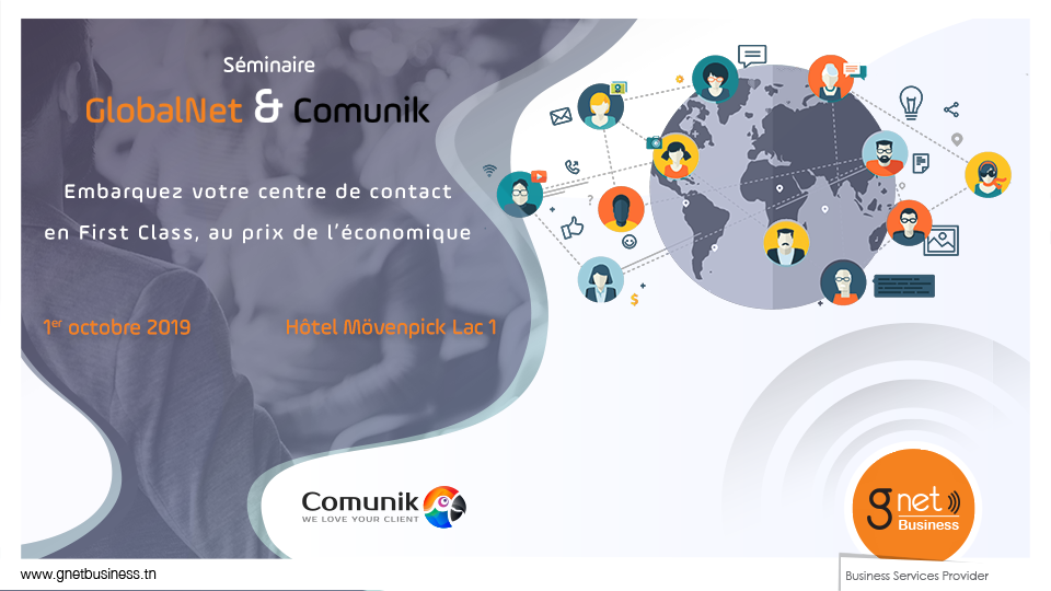 GlobalNet et Comunik s’associent !