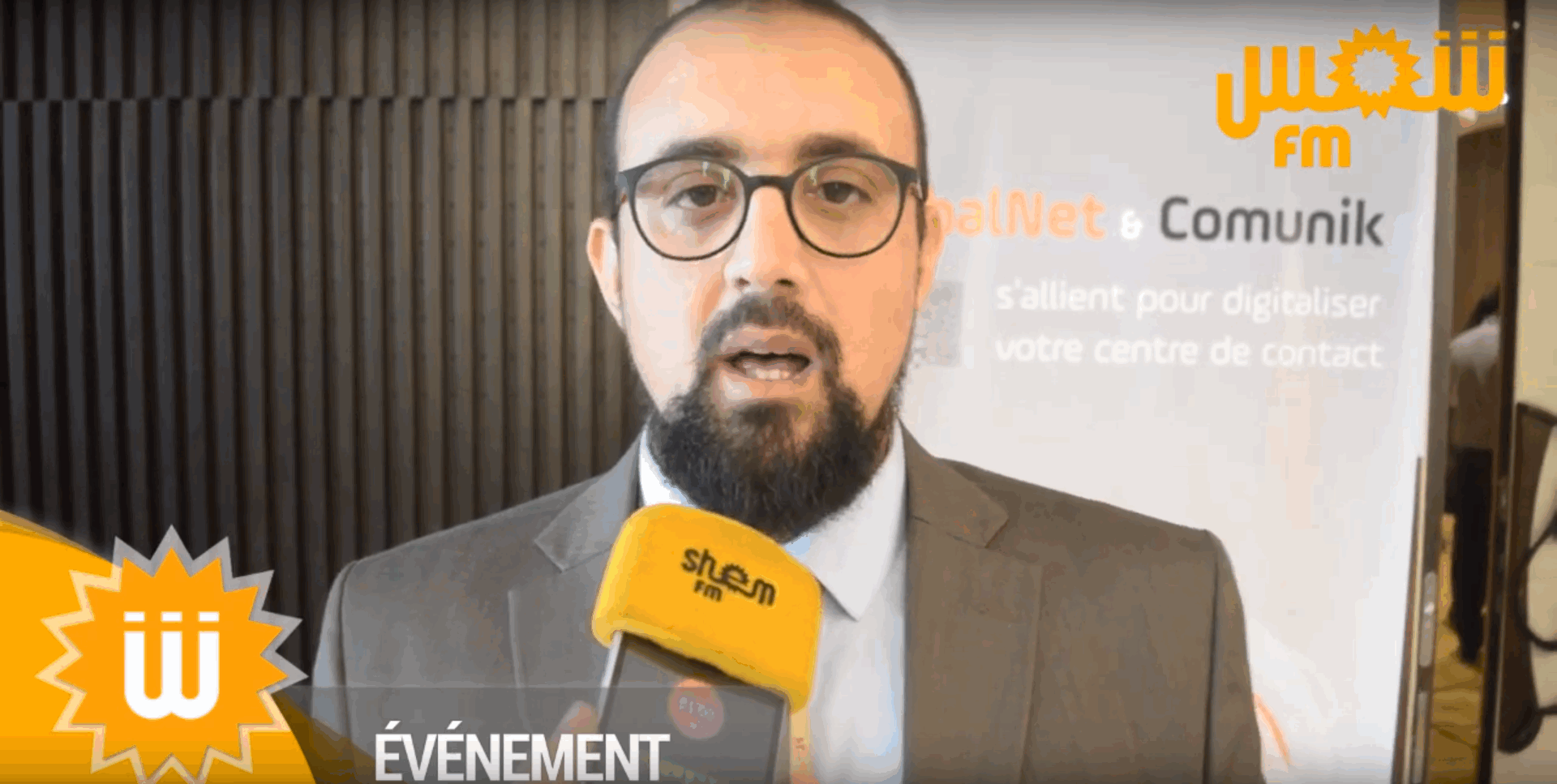 ShemsFM-Signature du Partenariat GlobalNet & Comunik